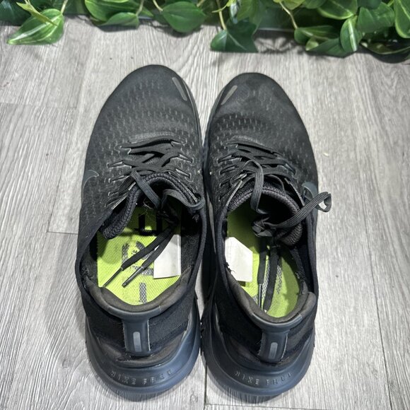 Nike Free RN 2018 Black/Anthracite Men\'s Running Shoe Size 10.5 942836-002 main image 2